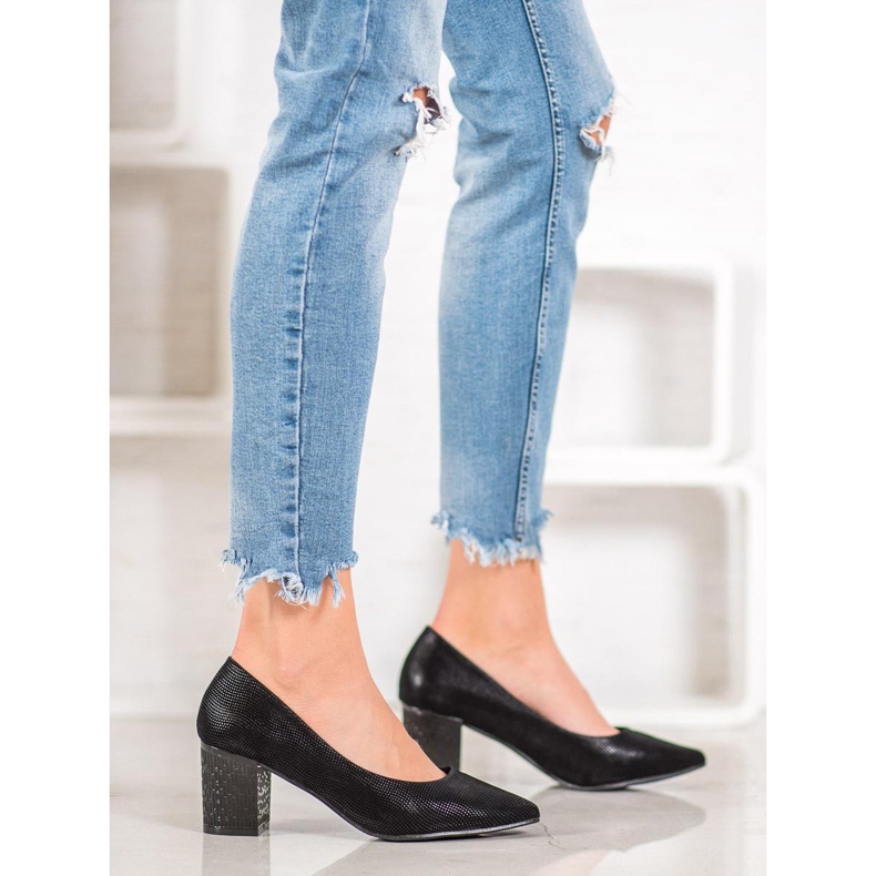 Goodin Bombas de moda negro 1 Goodin Bombas de moda negro 1