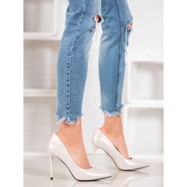 Goodin Tacones de moda blanco 1