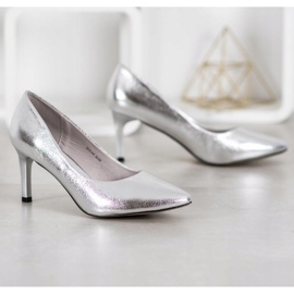 Goodin alfileres de plata gris 5