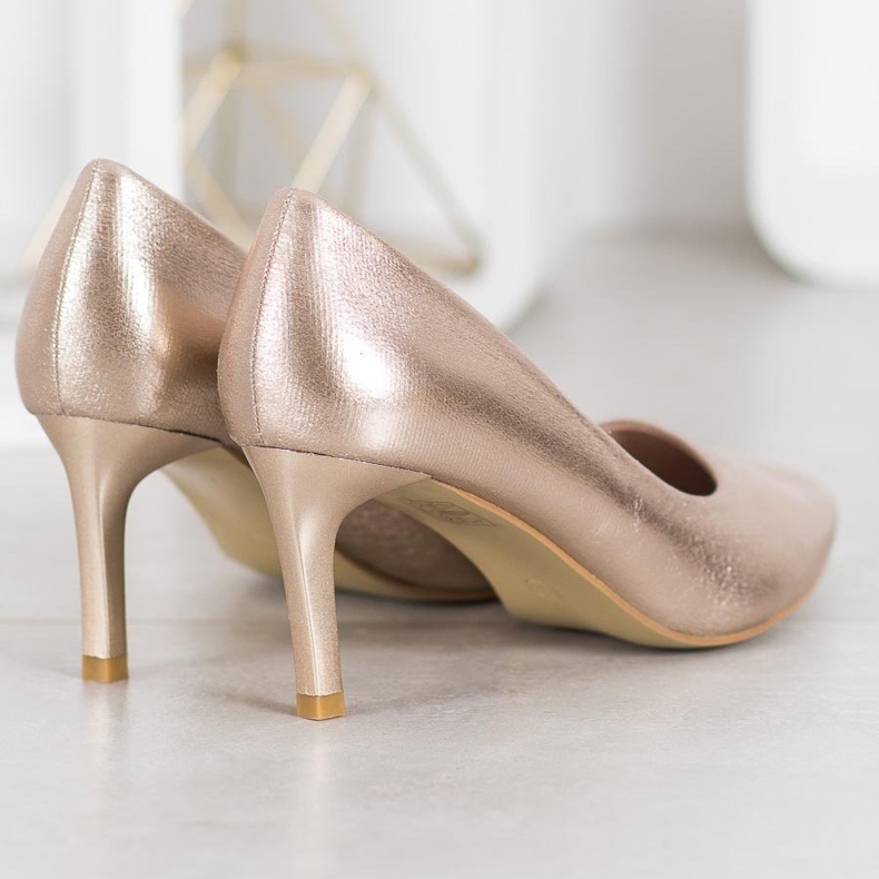 Goodin Tacones dorados 2