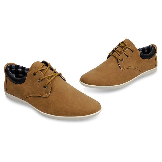 Zapatos con estilo B01 Camel marrón 1