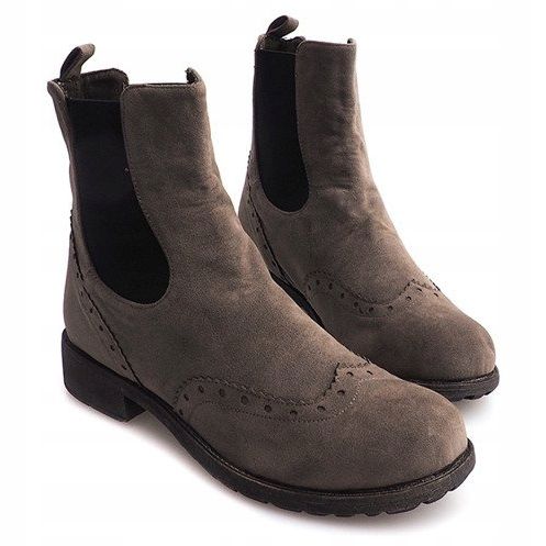 Botines Chelsea Clásicos 318 Caqui 1