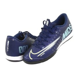 Zapatos de interior Nike Mercurial Vapor 13 Academy Mds Ic M CJ1300 401 azul marino 4