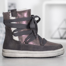 SDS Botas de nieve cálidas gris 2 SDS Botas de nieve cálidas gris 2