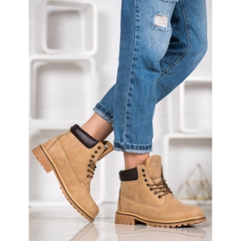 Haver Botas de montaña con cuero ecológico marrón 7
