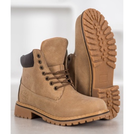 Haver Botas de montaña con cuero ecológico marrón 4