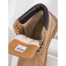 Haver Botas de montaña con cuero ecológico marrón 6