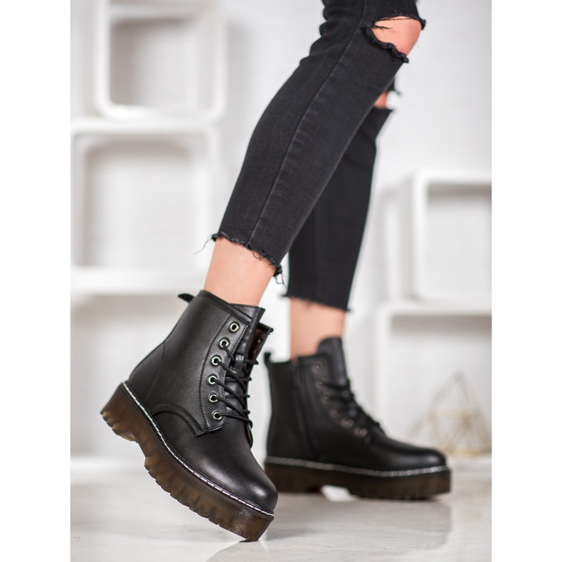 Kylie Tramperos de la moda negro amarillo 1 Kylie Tramperos de la moda negro amarillo 1