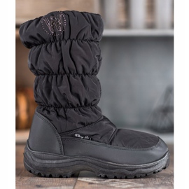 SHELOVET Botas de nieve negras negro 3