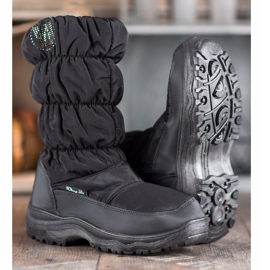 SHELOVET Botas de nieve negras negro 4
