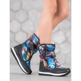 SHELOVET Botas de nieve de invierno cálido multicolor 7