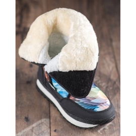 SHELOVET Botas de nieve de invierno cálido multicolor 5