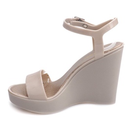 Cuña Abierta Meliski 88-59 Beige marrón amarillo 2