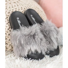 SHELOVET Zapatillas con estilo gris 2