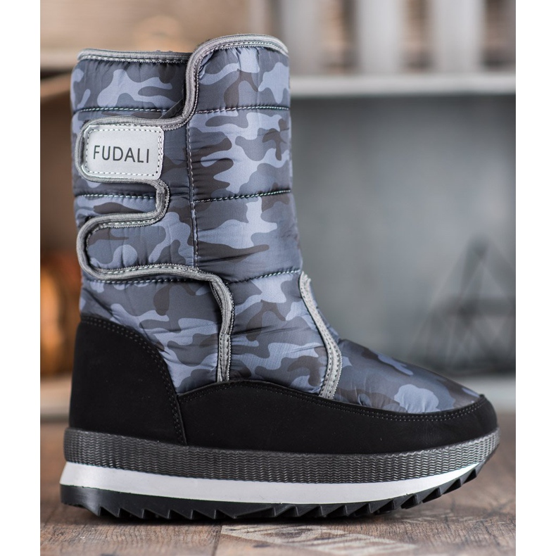 SHELOVET Botas de nieve Moro gris 2