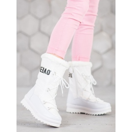 SHELOVET Me encantan las botas de nieve blanco 2 SHELOVET Me encantan las botas de nieve blanco 2