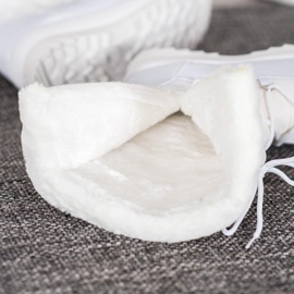 SHELOVET Me encantan las botas de nieve blanco 5