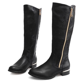 Botas caladas 6769 negro 2