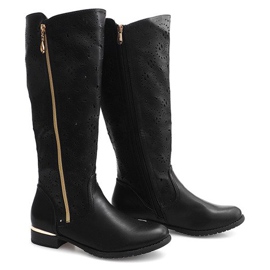 Botas caladas 6769 negro 3