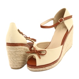 Vices Sandalias de cuña para mujer marrón 4 Vices Sandalias de cuña para mujer marrón 4