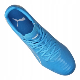 Zapatillas de fútbol Puma King Platinum Fg / Ag M 105606-01 azul azul 4