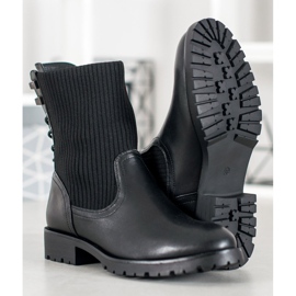 SDS Botas sin cordones negro 3
