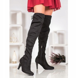 Filippo Botas de Tacón Alto negro 1