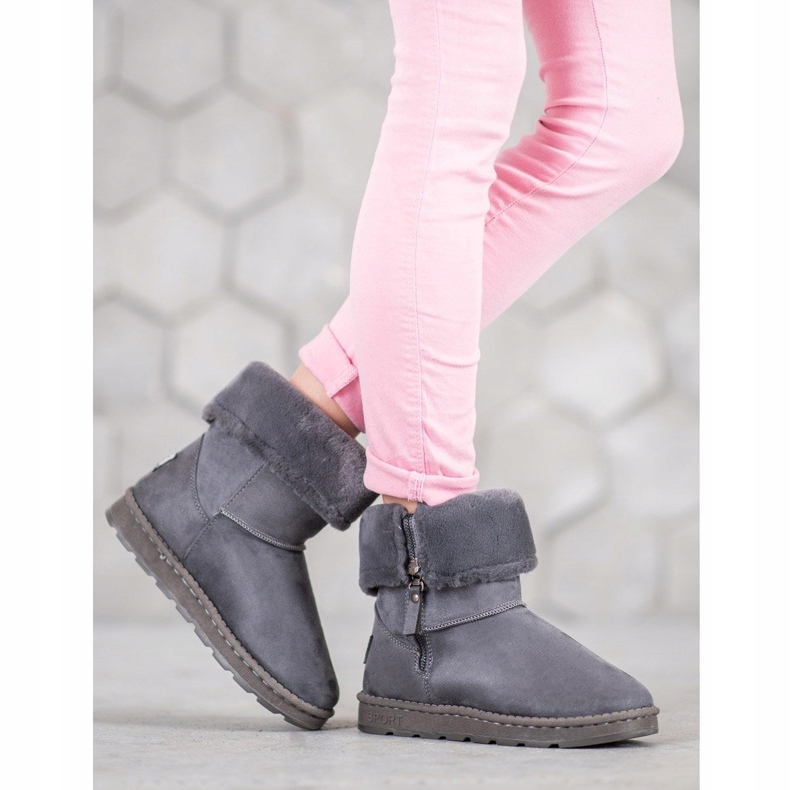 Bona Mukluki con mango enrollable gris 1 Bona Mukluki con mango enrollable gris 1