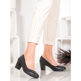 Sergio Leone Zapatos clásicos de tacón alto negro 3