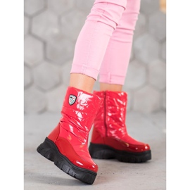 SHELOVET Botas cálidas de invierno rojo 2 SHELOVET Botas cálidas de invierno rojo 2