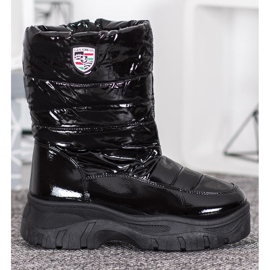 SHELOVET Botas cálidas de invierno negro 3