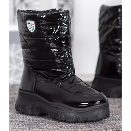 SHELOVET Botas cálidas de invierno negro 5