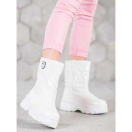 SHELOVET Botas cálidas de invierno blanco 3
