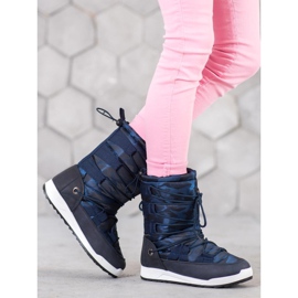 Small Swan Botas de nieve Moro azul 5