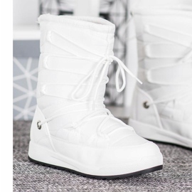 Small Swan Botas de nieve Moro blanco 6