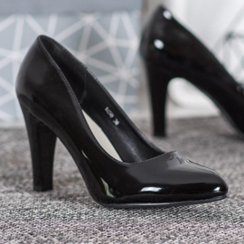 Sergio Leone Zapatos De Tacón De Charol negro 2 Sergio Leone Zapatos De Tacón De Charol negro 2