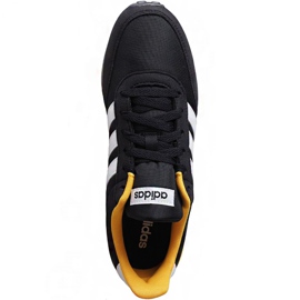 Zapatillas Adidas V Racer 2.0 M EG9913 blanco negro amarillo 1