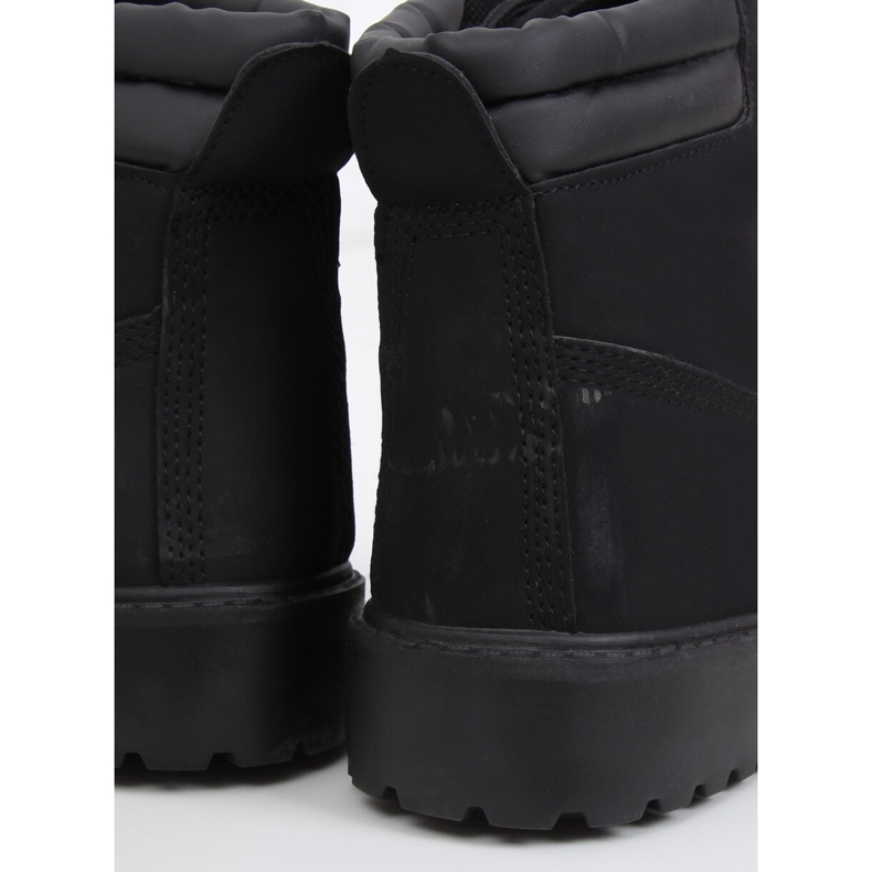 Botas negras de madera para mujer W-3033 Black II Type negro 1