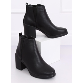 Botas negras de tacón alto de Emily Black negro 1