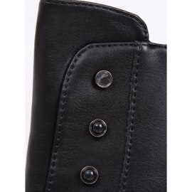 Botas negras de tacón negro 1003-1 Black II Species 1