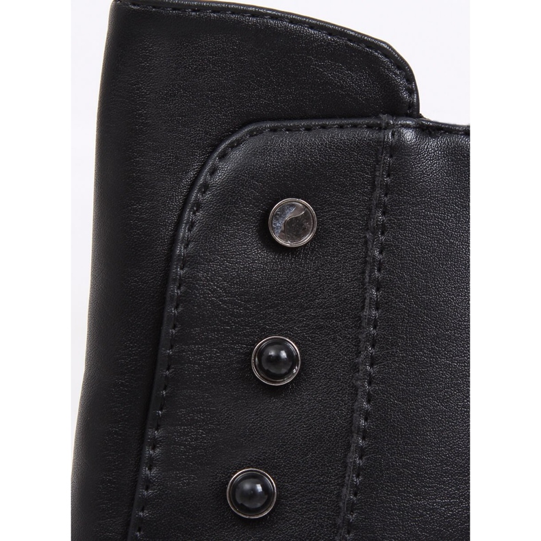 Botas negras de tacón negro 1003-1 Black II Species 1