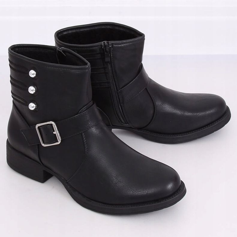 Botas militares negras ZW08 Black negro 1