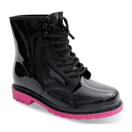 Chanclos Glany Trapery Mdx NEGRO / ROSA 2