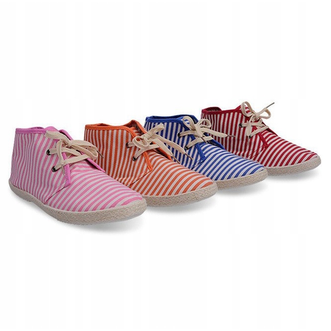 Botas Zapatillas Suela De Paja 2607 Azul marrón 1