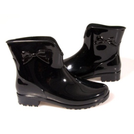 Meliski LFF6 Black Wellies negro 3