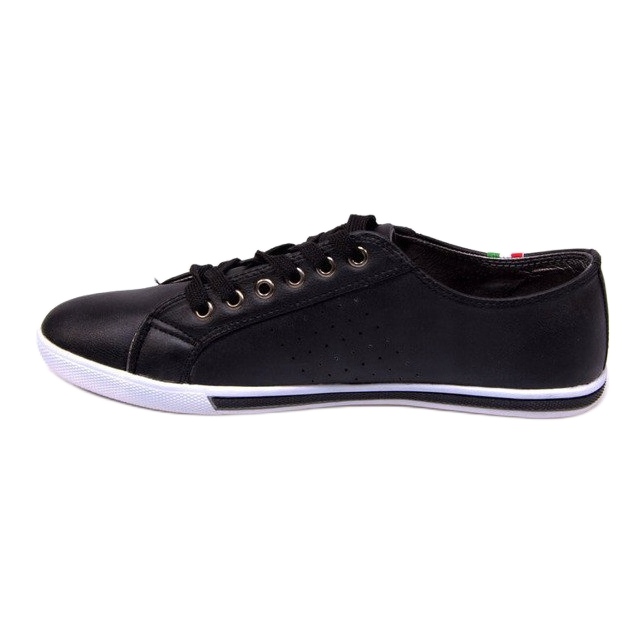 Zapatillas Con Bandera Italia 380 Negra negro 1 Zapatillas Con Bandera Italia 380 Negra negro 1