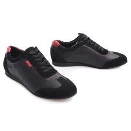 Urban Zapatos Casual Cuero Natural 2012 Negro 2