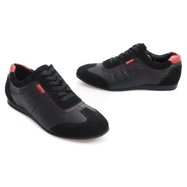 Urban Zapatos Casual Cuero Natural 2012 Negro 3
