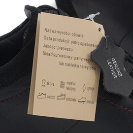 Urban Zapatos Casual Cuero Natural 2012 Negro 4