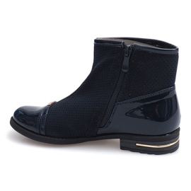 Botas elegantes, zapatos 1956 Navy azul marino 2